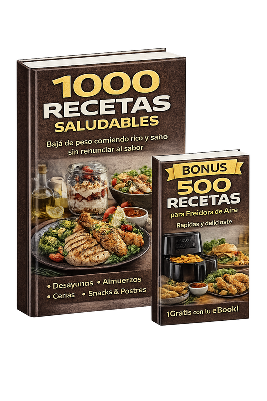 Ebook +1000 Recetas Saludables